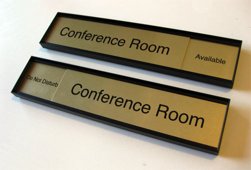 Slider Office Signs