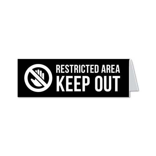 Restricted Area Keep Out Office Signs