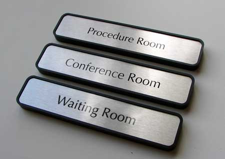 Waiting Room and Procedure Room Signs