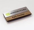 Real Wood Name Badges