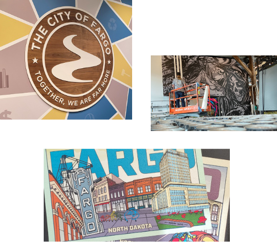 local custom sign projects in fargo nd