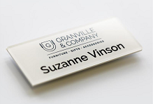 Acrylic Name Tags with Full Color Print
